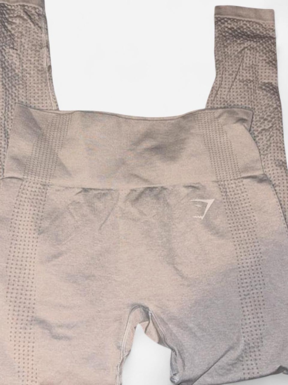 Gymshark Seamless High-Rise Leggings - Light Taupe